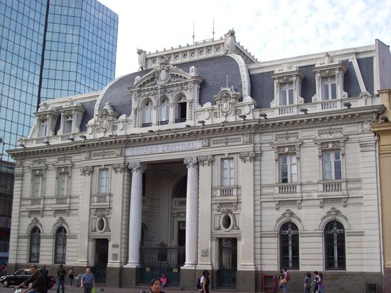 Correio Central = der ehemalige Präsidentensitz ist heute das Hauptpostgebäude