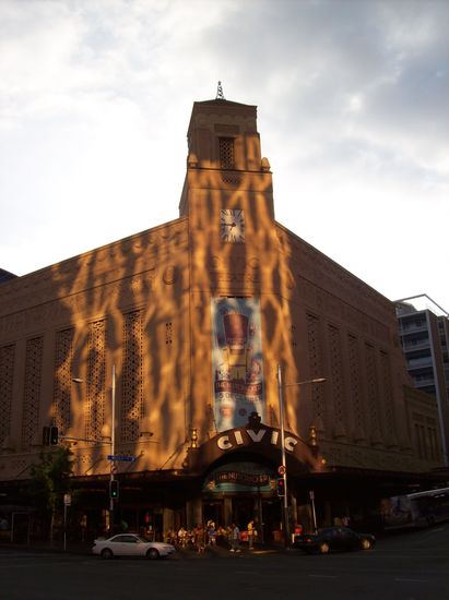 Das Civic Theatre, eines der letzten 7 verbliebenen atmosphärischen Theatern der Welt.