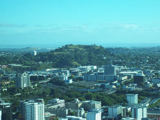 Nochmal der Mount Eden - dieses Mal vom Skytower aus