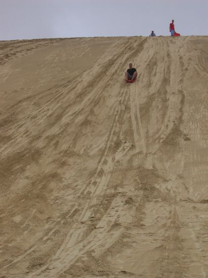 Wir brauchen keinen Schnee zum Rodeln 
