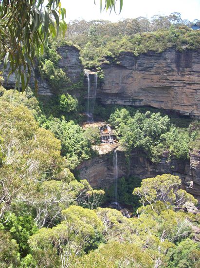 Die Wentworth Falls