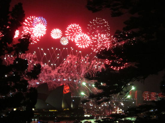 In diesem Jahr wurden 7 !!! Tonnen Feuerwerk in die Luft geschossen