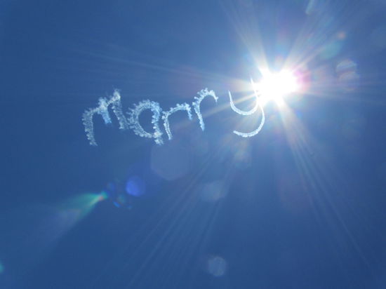 Auch Heiratsanträge gabs an dem Nachmittag.