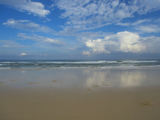 Blick von der "Strandautobahn" aus