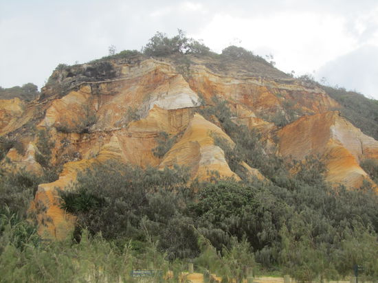 The Pinnacles = bunte Sandklippen