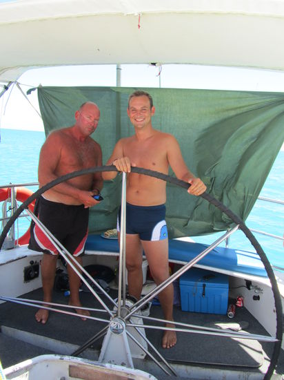 Der Kapitän und sein Steuermann 