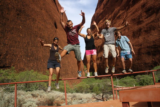 Constanze, Joachim, Ida, Jonas, Georg. 
Wir haben uns für die Tage im Park ein Auto geteilt.