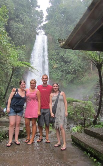 Der "Gitgit-Wasserfall"