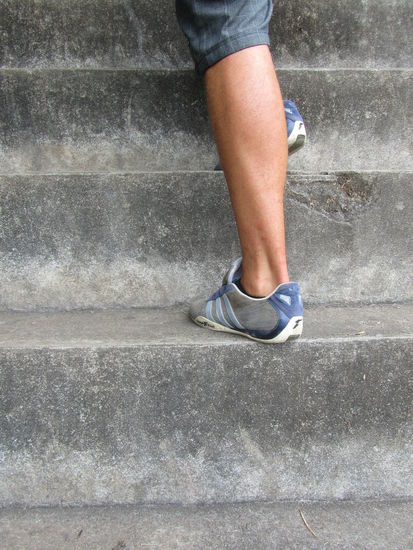 Und nein, es waren keine normalen Stufen... 