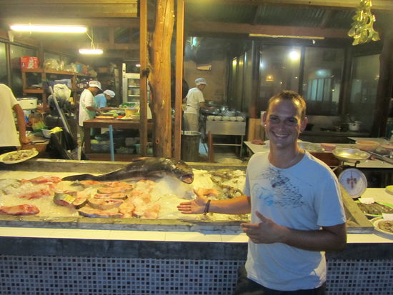 Und täglich gibts frischen Fisch *lecker*