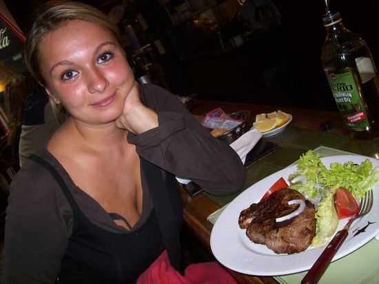 ...zum lecker Steak essen