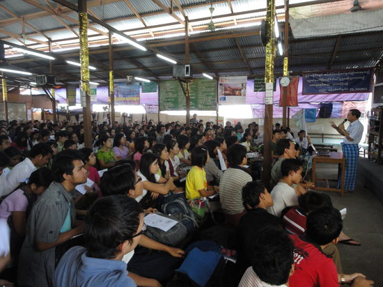 Da war ich noch nicht Teil der Veranstaltung, wurde aber wie ein Ausserirdischer bestaunt...