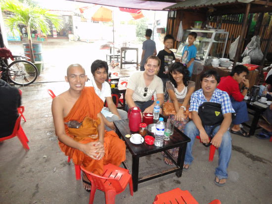 Ein Teil der Englischklasse des Moenchs.