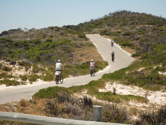 Velofahren auf Rottnest Island