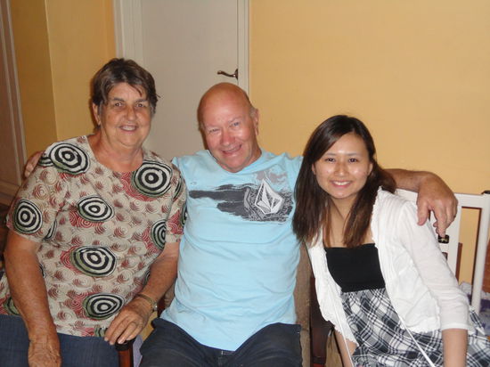 Gasteltern mit Yumi (aus Japan)