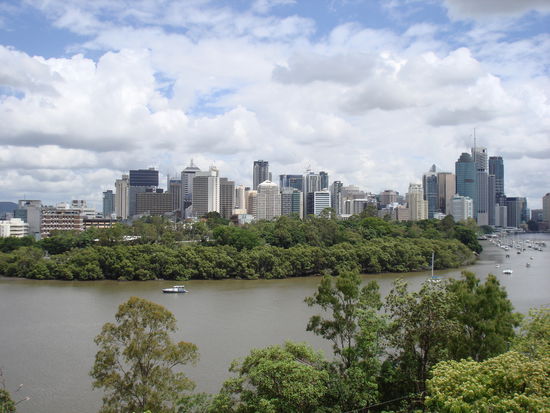 Skyline von Brisbane