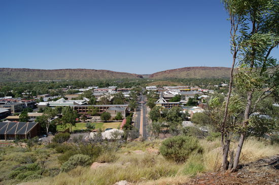 Aussicht vom ANZAC Hill