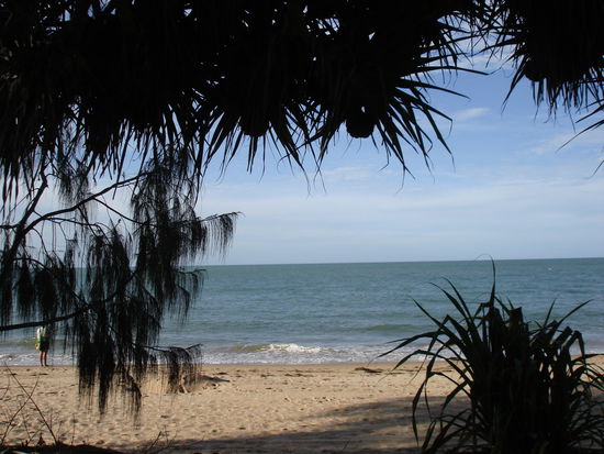 Unser Strand (waren praktisch alleine) 