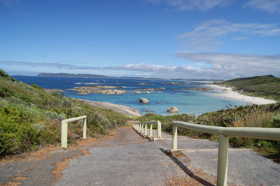 Greens Pool (die letzten Wolken sind am verschwinden...)