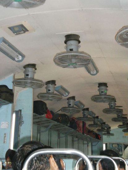 Belueftungssystem im Zug