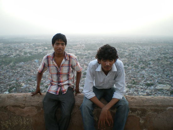 Unsere beiden Fahrer