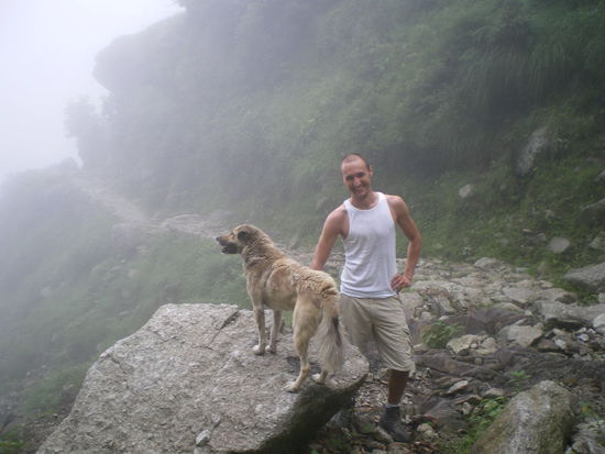 Beim Trekken mal wieder