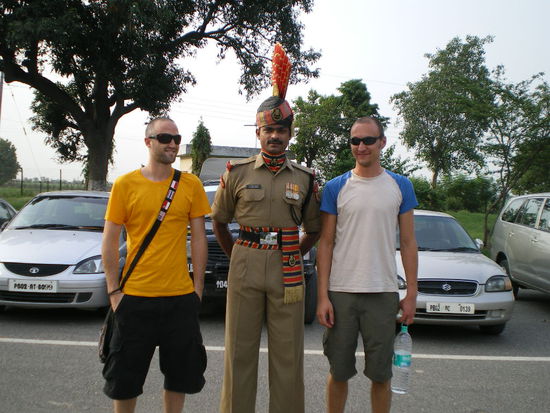 Grenzuebergang Indien-Pakistan