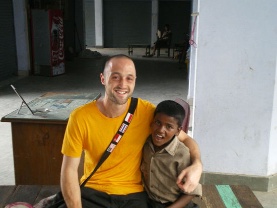 Beim warten auf das TAxi