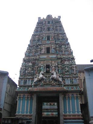 Ein Tempel in Chinatown