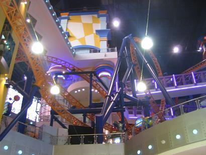 Freizeitpark im Einkaufszentrum
