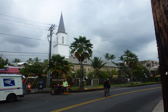 Die erste Kirche Hawaiis. Erbaut 1836