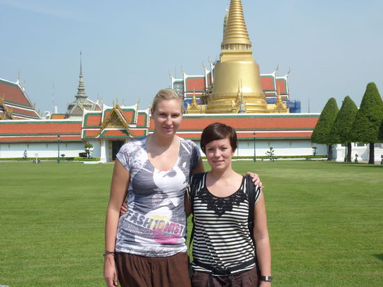 Eines unserer Sehenswuerdigkeiten, der Grand Palace &amp; Wat Phra Gaew, Temple of the Emerald Buddha