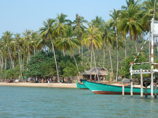 Koh Tonsay, auf gut deutsch Rabbit Island, ich habe aber keine gesehen...