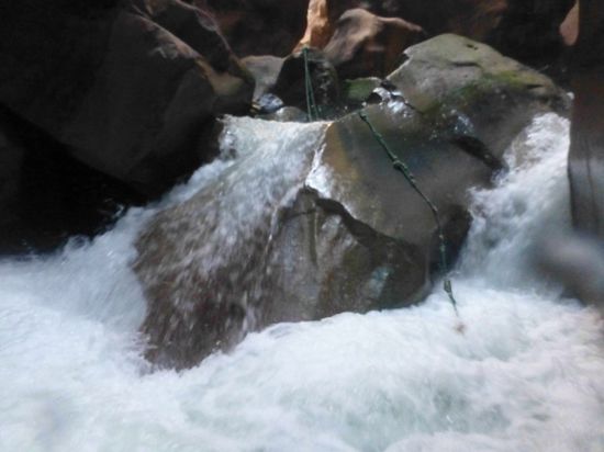 auch hier gilt es in den Strudel zu rutschen und in ihm zu verschwinden!