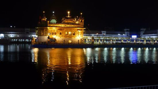ein letzter Blick auf den Goldenen Tempel