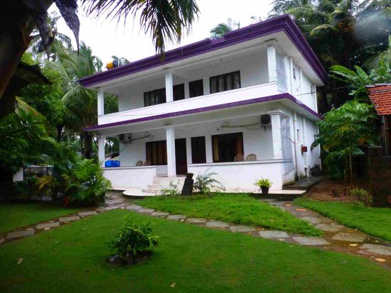 Goa Heaven, mein Wohnort für 2 Tage Dauerregen...