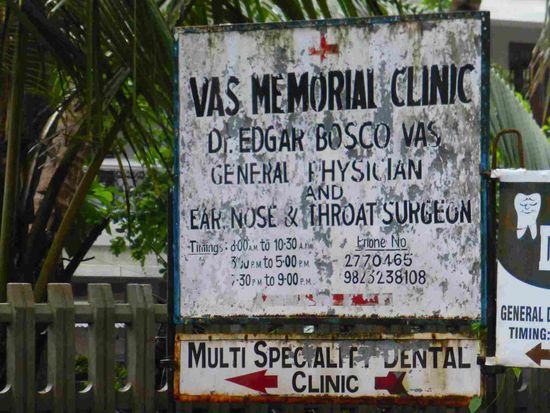 Gottseidank mußte ich nicht zu diesem Arzt...