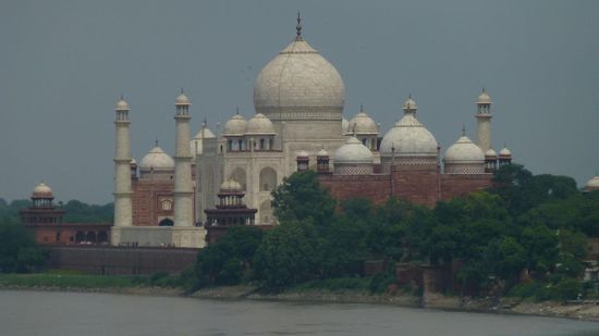 Das Taj vom Roten Fort
