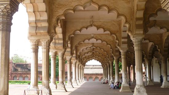 Audienzhalle im Roten Fort von Agra