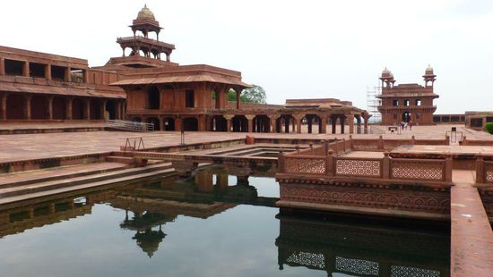 Palast in Fatehpur Sikri