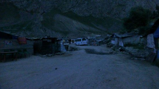 Checkpoint in der Nacht