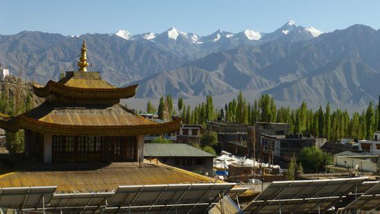 Blick vom Leh View Restaurant