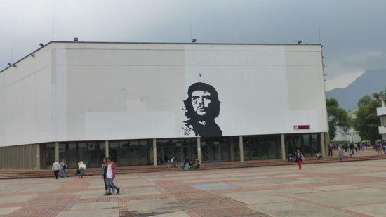 der Hauptplatz der Uni....