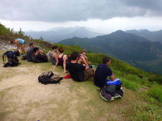 der erste 'Gipfel' ist erreicht