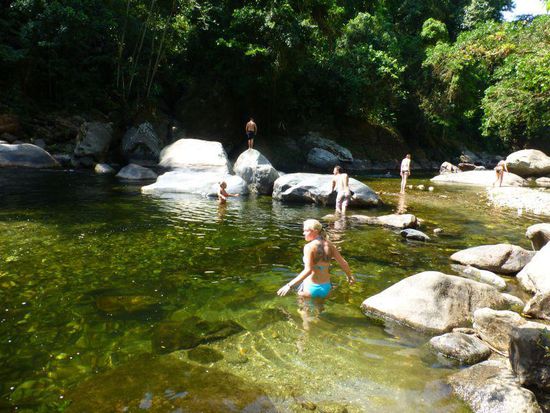 Mittagspause mit Pool