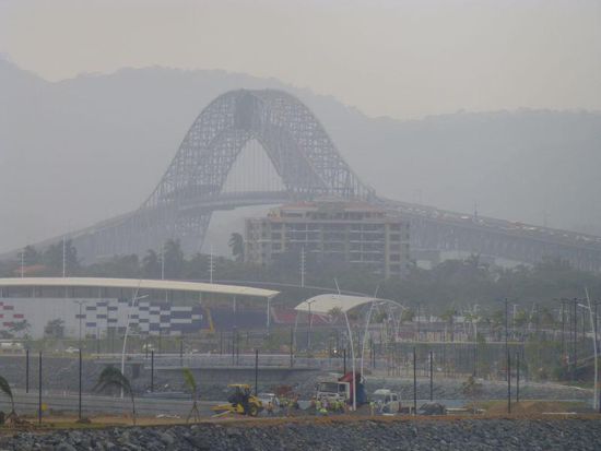 die Puente des las Americas, das Symbol für die Verbindung von Nord- und Südamerika