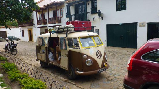 die Franzosen aus dem Elsass mit ihrem T1 Bulli, so waren wir auch mal unterwegs