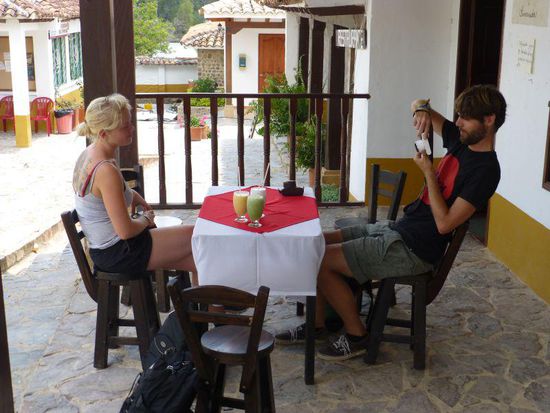 ..... gibts erstmal leckeren Fruchtsaft....