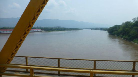 .... und das zweite Mal, hier schon deutlich breiter. Später sehen wir ihn noch 2,20 m breit.