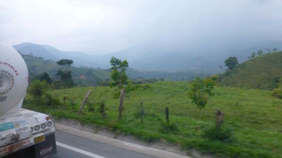 bei 2100 m sind wir wieder fast in den Wolken